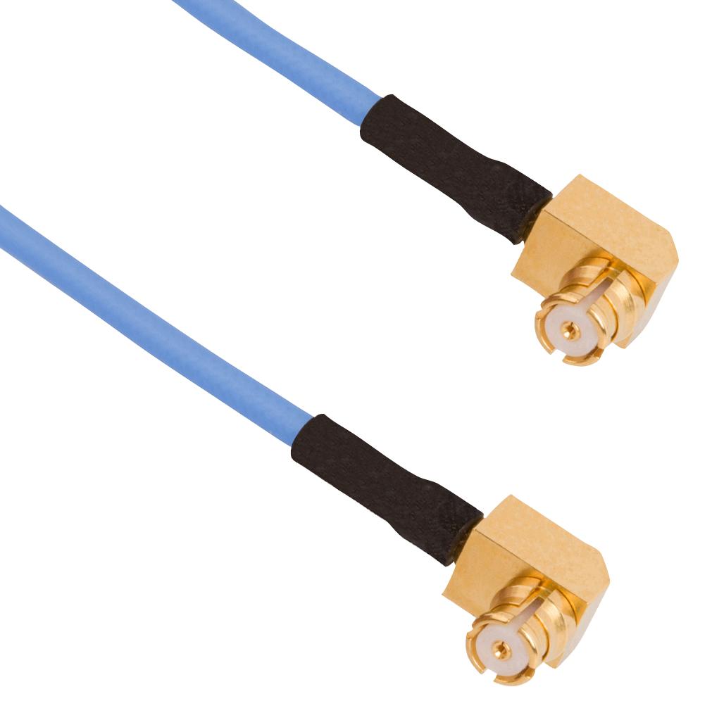 7012-0802 RF CABLE, SMP R/A JACK-JACK, 152MM AMPHENOL SV MICROWAVE