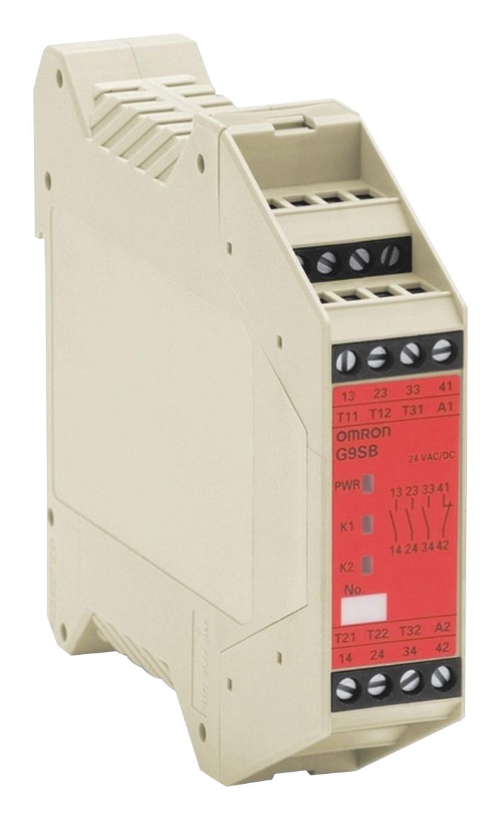 G9SB2002AACDC24.1 SAFETY RELAY, DPST, 24VAC/DC, 5A, SCREW OMRON