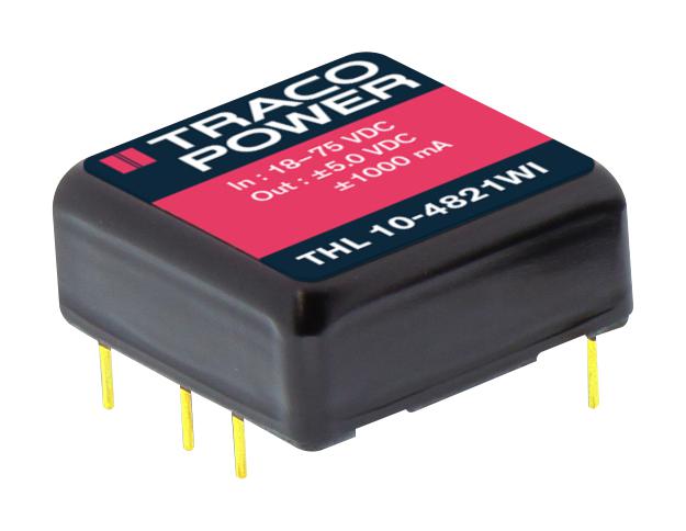 THL 10-2421WI DC-DC CONVERTER, 2 O/P, 10W TRACO POWER