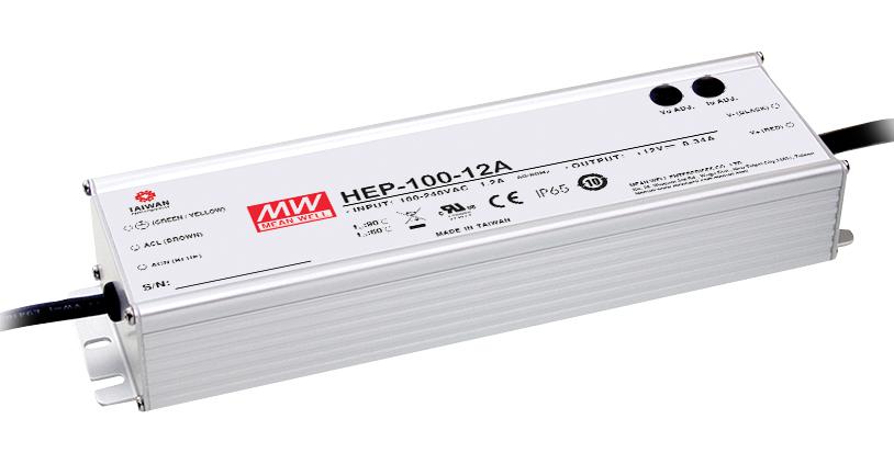 HEP-100-54A POWER SUPPLY, AC-DC, 54V, 1.77A MEAN WELL