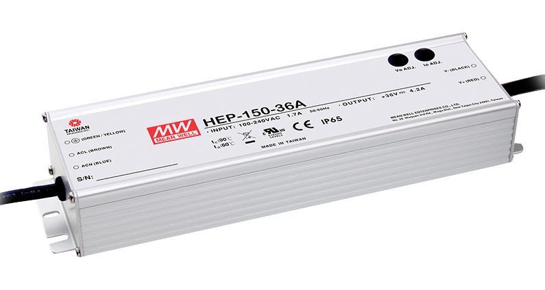 HEP-150-15A POWER SUPPLY, AC-DC, 15V, 10A MEAN WELL