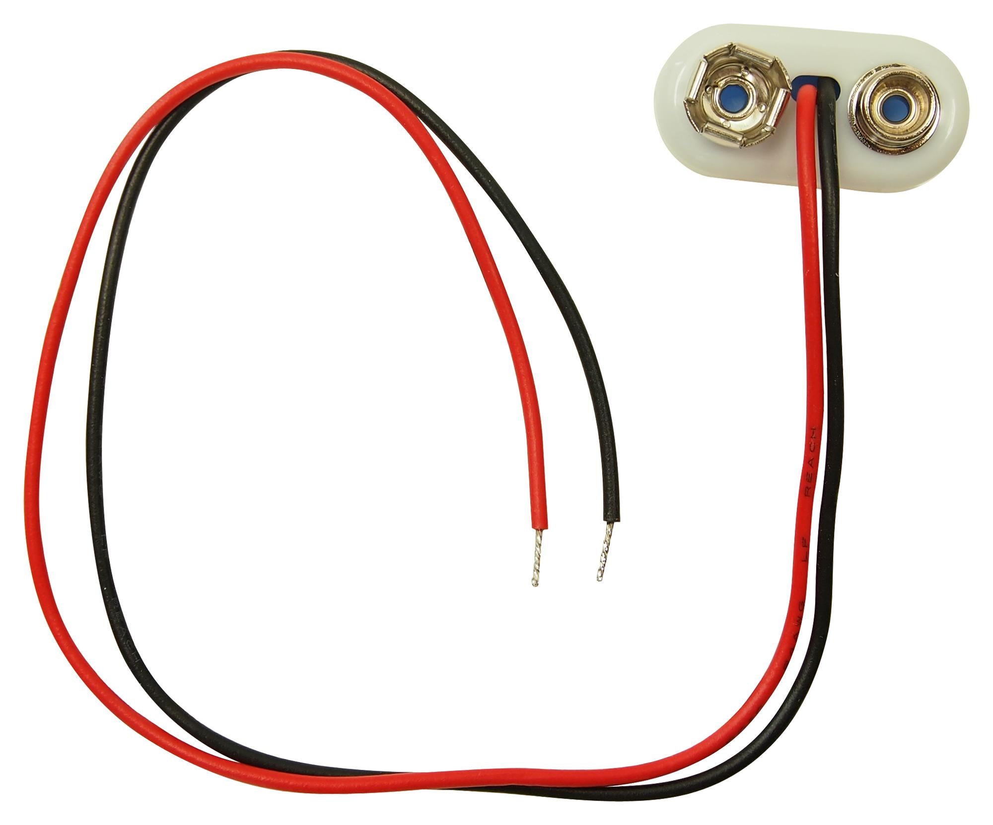 FC6831 BATTERY CONNECTOR, WIRE LEAD, 9VDC CLIFF ELECTRONIC COMPONENTS