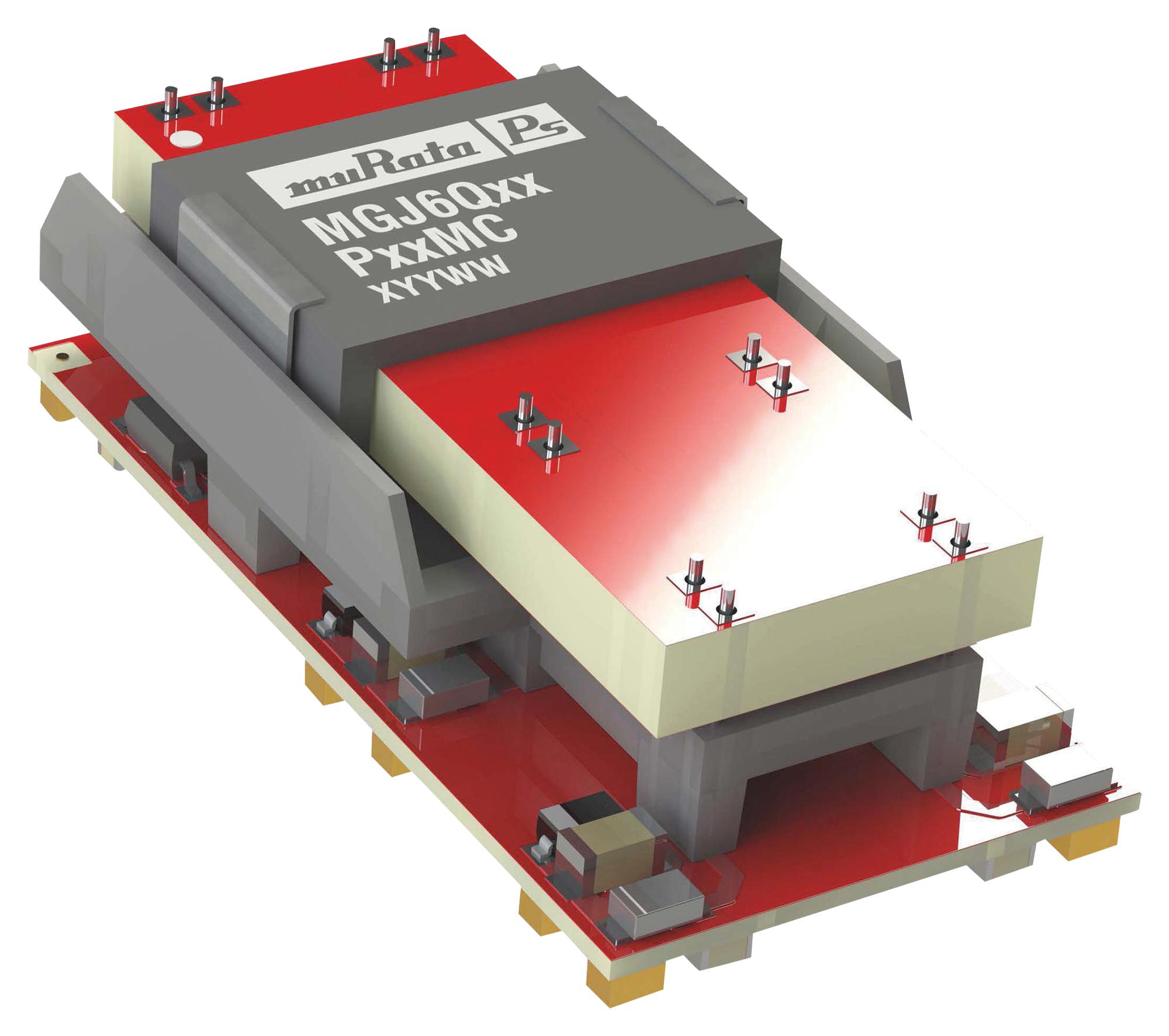 MGJ6Q05P24MC-R7 DC-DC CONVERTER, 3 O/P, 1W MURATA POWER SOLUTIONS