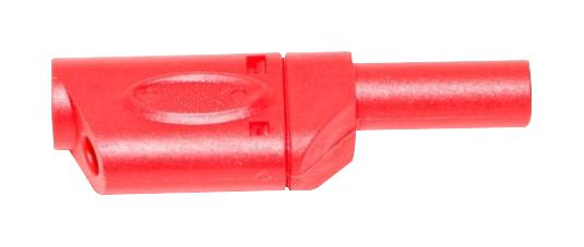 BU-31104-2 STACKABLE 4MM BANANA PLUG, 20A, RED MUELLER ELECTRIC