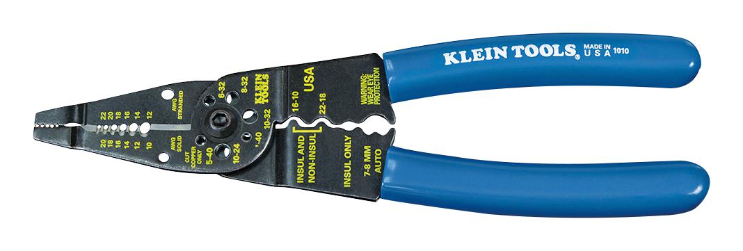 1010 LONG NOSE PLIER, 22-10AWG, 209.6MM KLEIN TOOLS