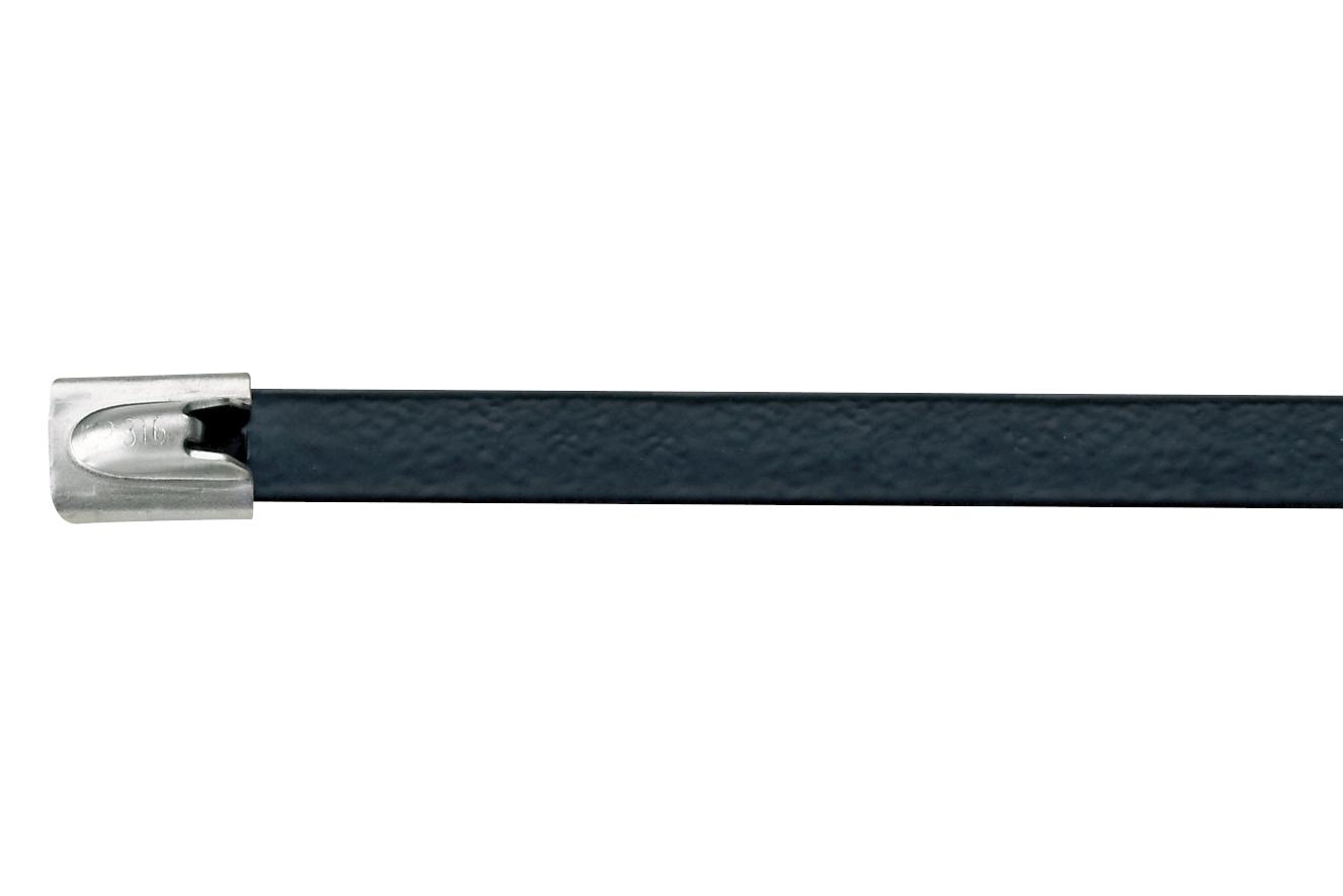 MLTFC4S-CP316 CABLE TIE, 361MM, STAINLESS STEEL, BLK PANDUIT