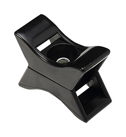 TMEH-X2-L0Y CABLE TIE MOUNT, NYLON 6.6, BLACK PANDUIT