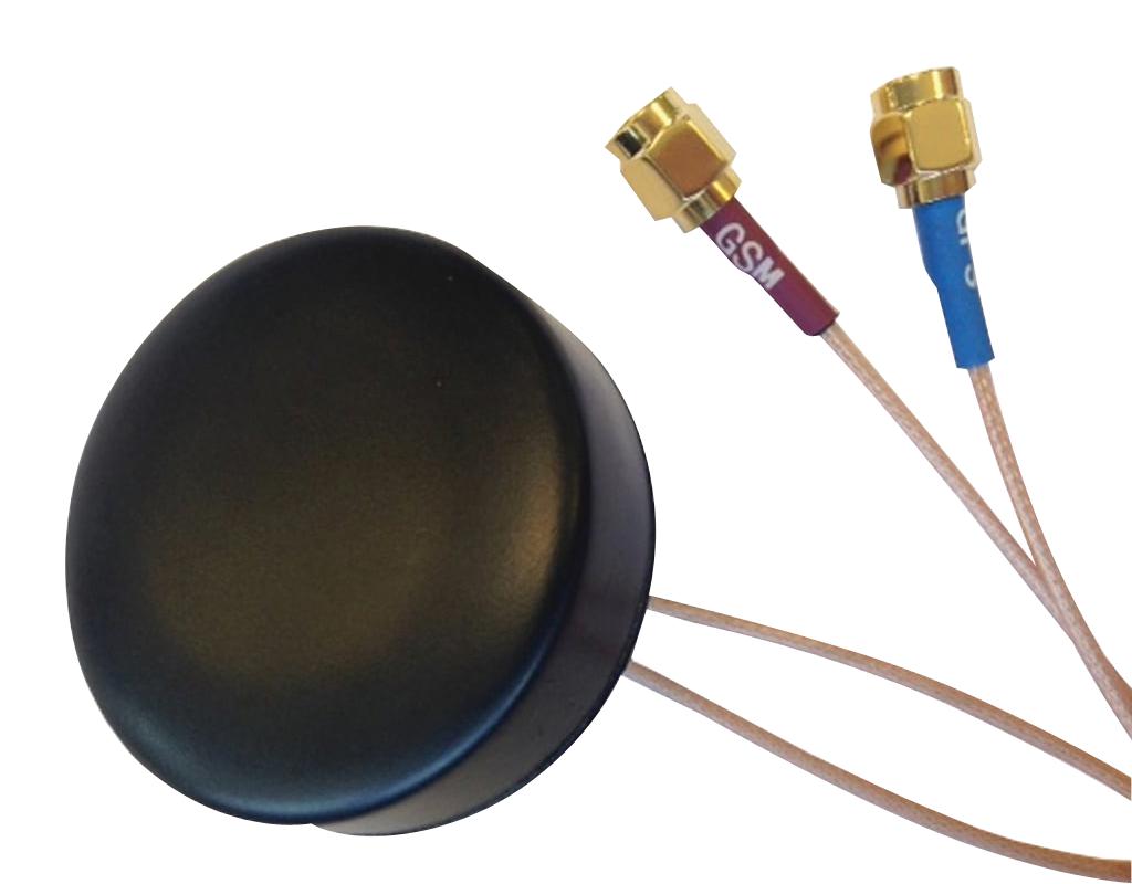 ANT-GSMGPS-SMA COMBO ANTENNA, 1.71-2.17GHZ, 2DBI RF SOLUTIONS