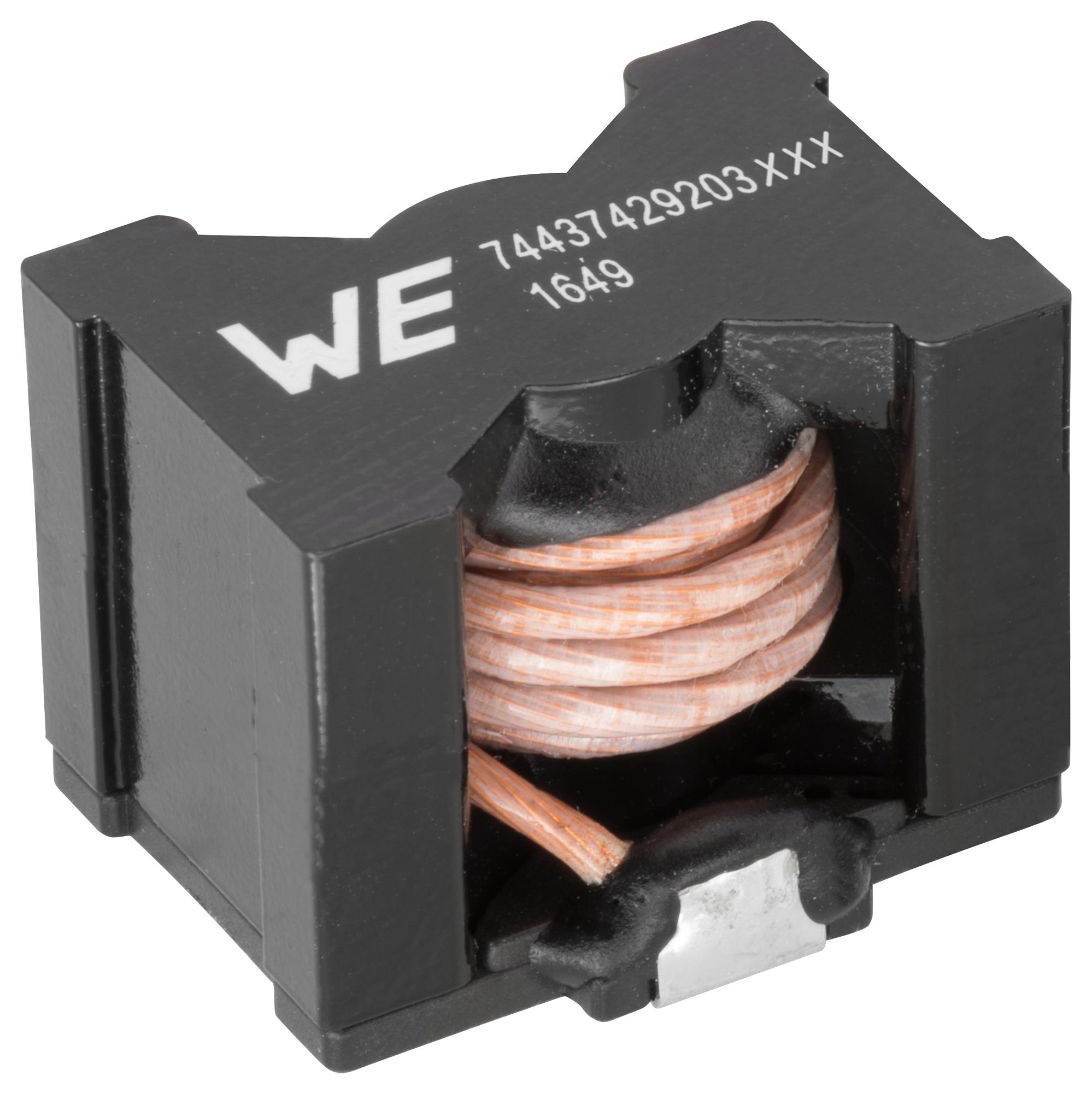 74437529203471 INDUCTOR, 470UH, 5.5A, 20%, SHIELDED WURTH ELEKTRONIK