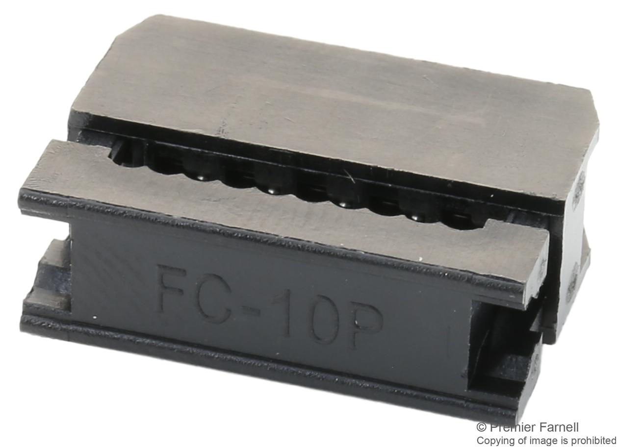 MC-254-10-00-00-IDC CONNECTOR, RCPT, 10POS, 2ROW, 2.54MM MULTICOMP PRO