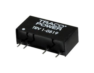 TRV 1-0511 DC-DC CONVERTER, 5V, 0.2A TRACO POWER