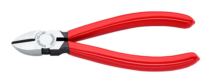 70 01 140 WIRE CUTTER, DIAGONAL, 4MM, 140MM KNIPEX
