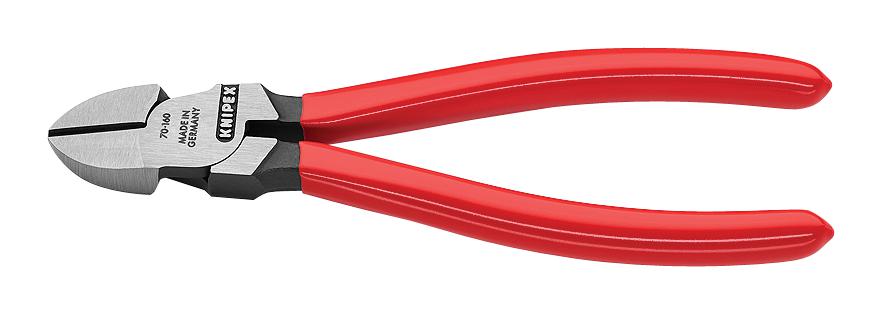 70 01 160 WIRE CUTTER, DIAGONAL, 4MM, 160MM KNIPEX