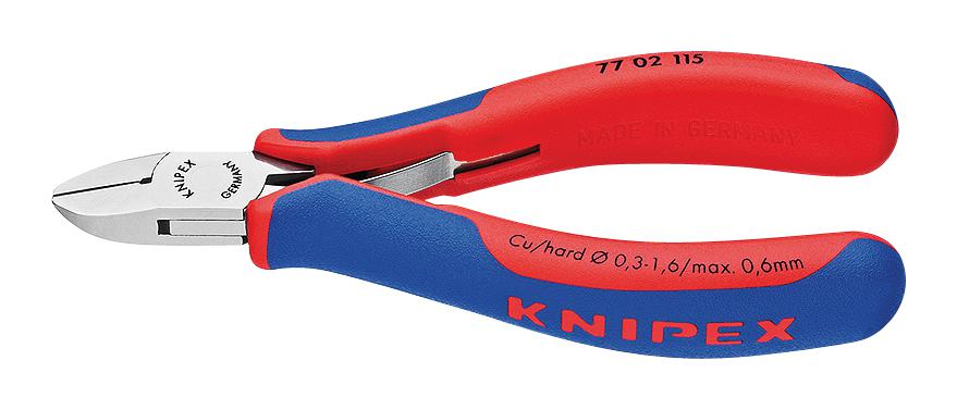 77 02 130 WIRE CUTTER, DIAGONAL, 2MM, 130MM KNIPEX