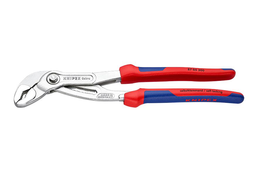 87 05 300 WATER PUMP PLIER, CURVED, 300MM KNIPEX