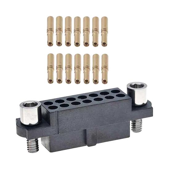 M80-4810605 CONNECTOR, RCPT, 6POS, 2ROW, 2MM HARWIN