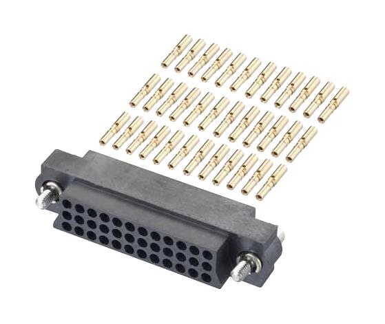 M83-LFC1F2N27-0000-000 CONNECTOR, RCPT, 27POS, 3ROW, 2MM HARWIN