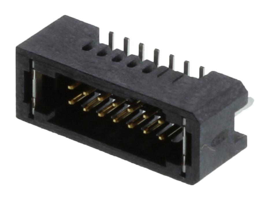 TFM-107-02-L-D-WT CONNECTOR, HEADER, 14POS, 2ROW, 1.27MM SAMTEC