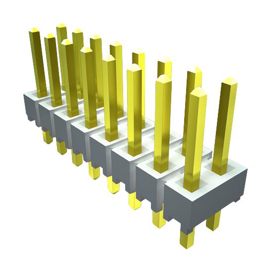 HTSW-110-08-G-D CONNECTOR, HEADER, 20POS, 2ROW, 2.54MM SAMTEC
