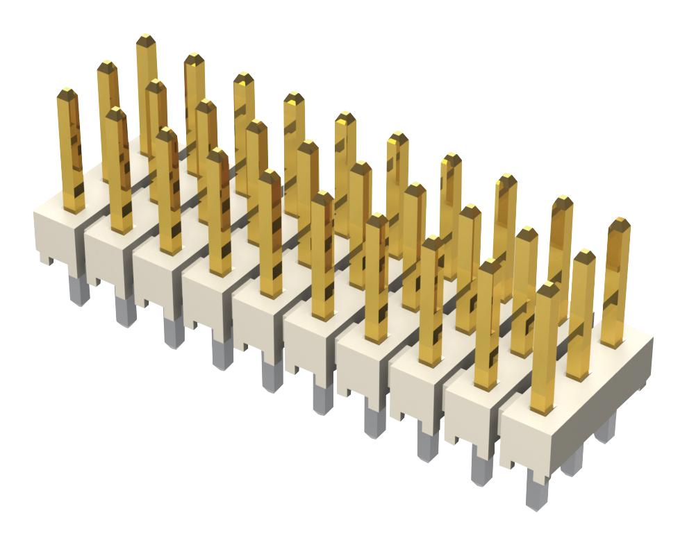 HTSW-110-07-L-T CONNECTOR, HEADER, 30POS, 3ROW, 2.54MM SAMTEC