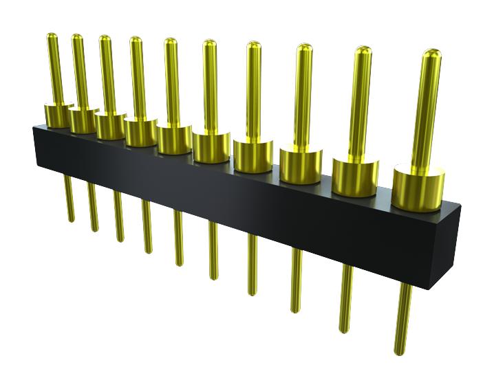 TS-102-T-A CONNECTOR, HEADER, 2POS, 1ROW, 2.54MM SAMTEC