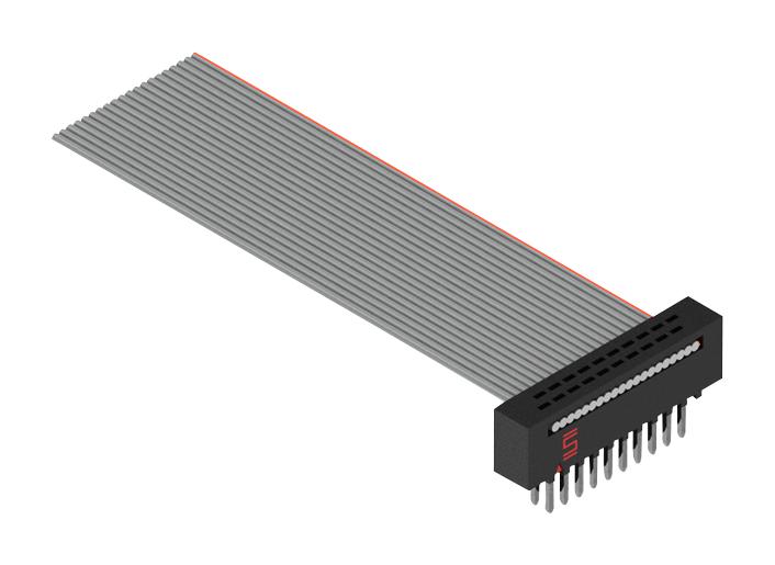 FFMD-20-S-04.00-01 CABLE ASSY, 40P PLUG-FREE END, 101.6MM SAMTEC