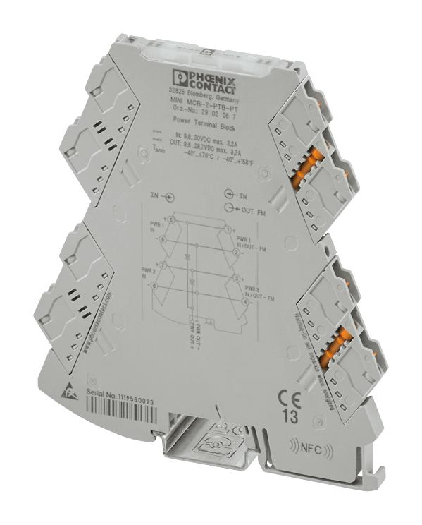 2902067 POWER TB, MONITORING MODULE, 3.2A PHOENIX CONTACT