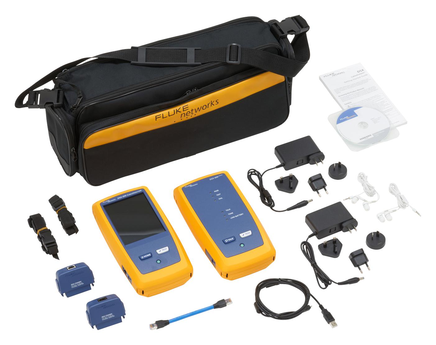 DSX-602 INT NETWORK CABLE ANALYSER, WIFI, LCD FLUKE NETWORKS