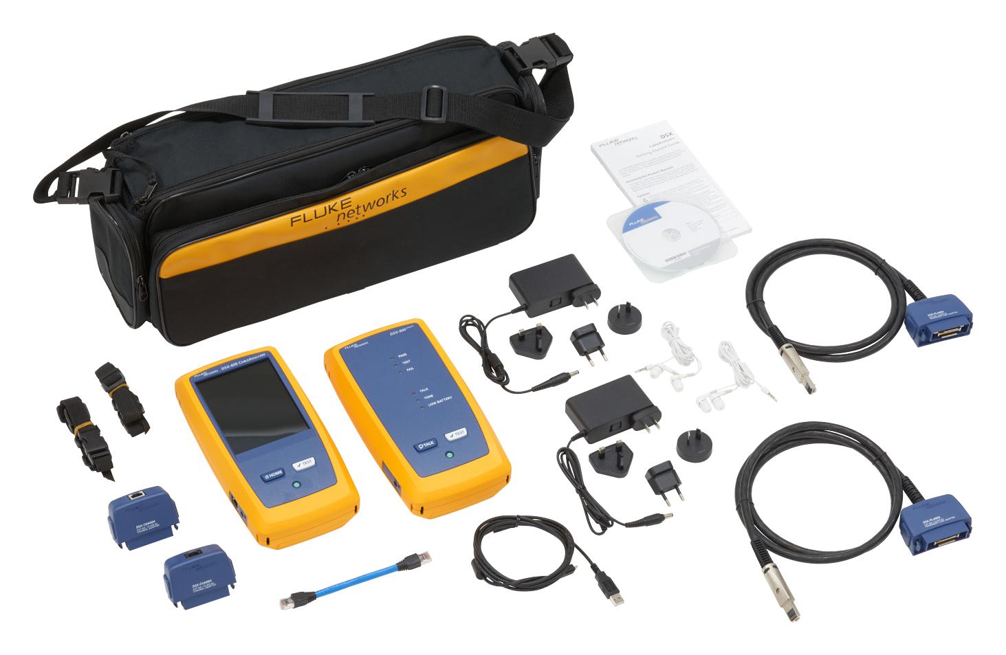 DSX-602-PRO INT NETWORK CABLE ANALYSER, WIFI, LCD FLUKE NETWORKS