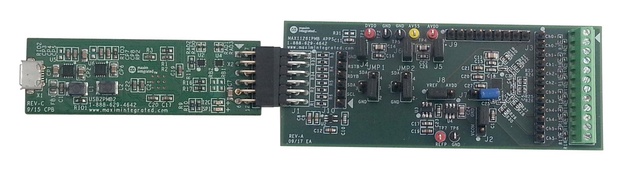 MAX11261SYS1# EVAL KIT, DELTA-SIGMA ADC, 24BIT, 16KSPS MAXIM INTEGRATED / ANALOG DEVICES