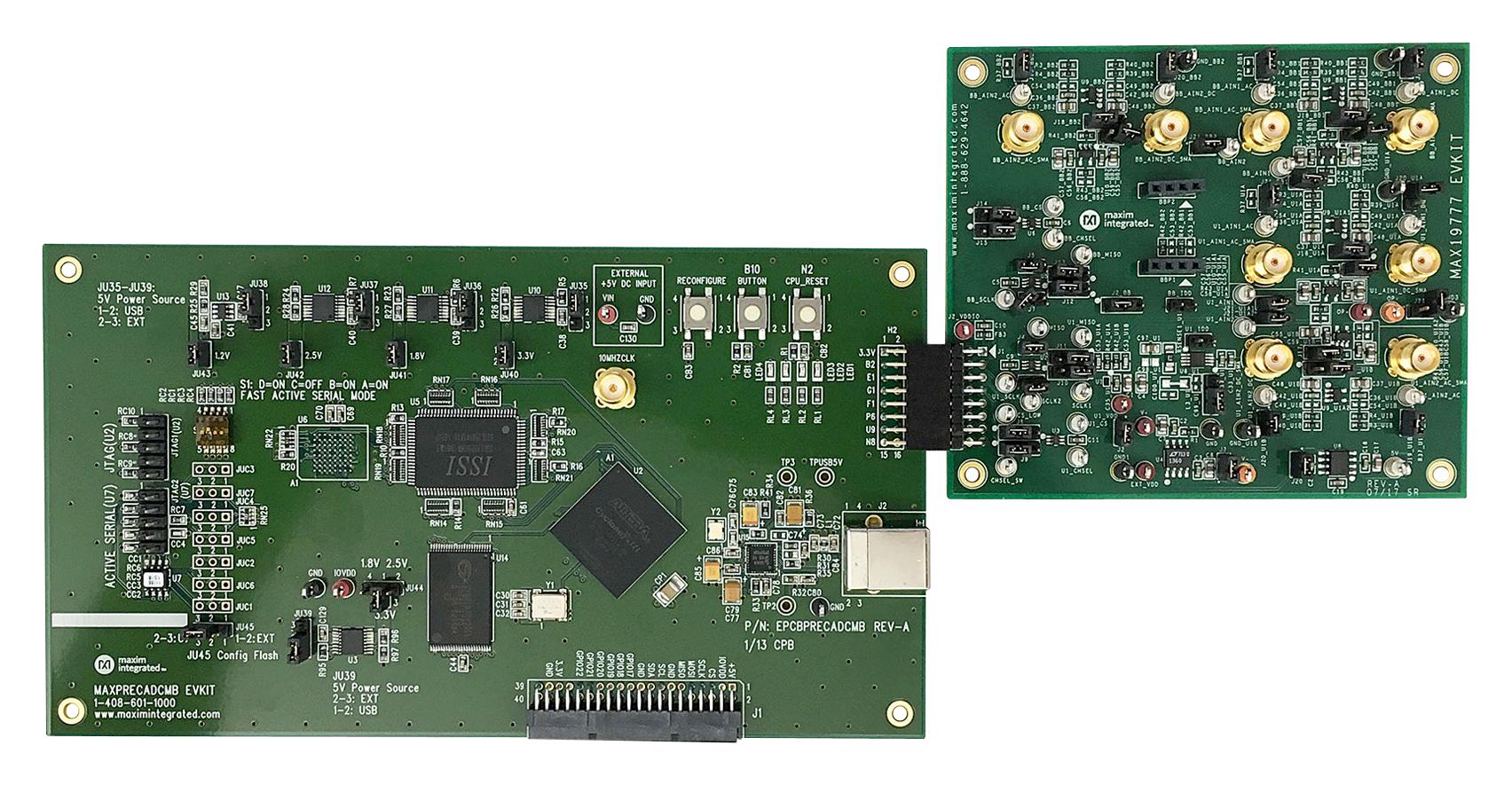 MAX19777EVSYS# EVAL KIT, DELTA-SIGMA ADC, 12BIT, 3MSPS MAXIM INTEGRATED / ANALOG DEVICES