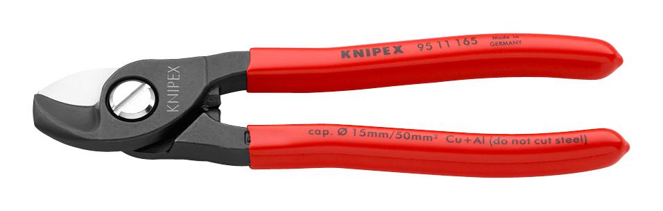 95 11 165 CABLE SHEAR, 15MM, LENGTH 165MM KNIPEX