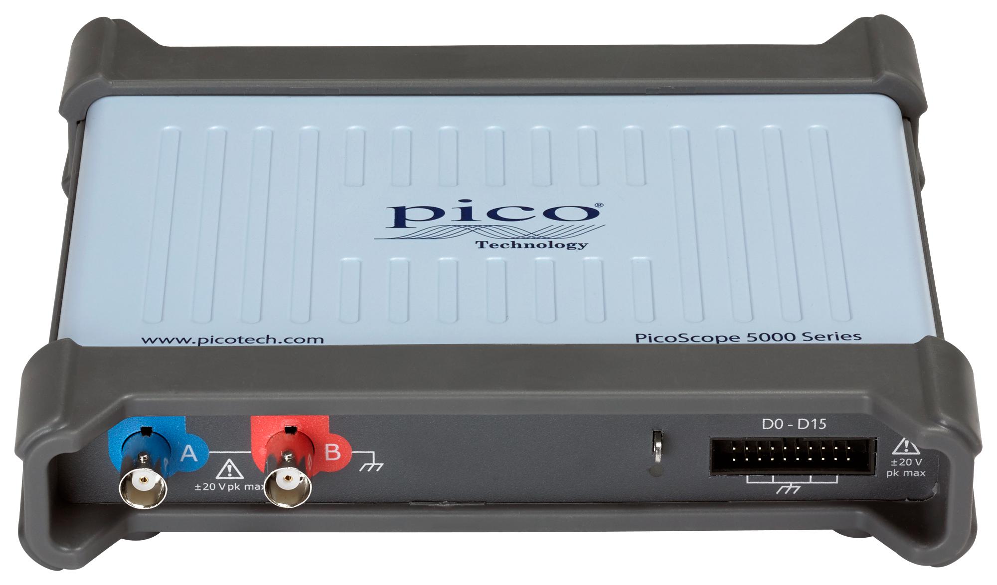 PICOSCOPE 5242D MSO PC MIXED SIGNAL OSC, 60MHZ, 1GSPS, 5.8NS PICO TECHNOLOGY