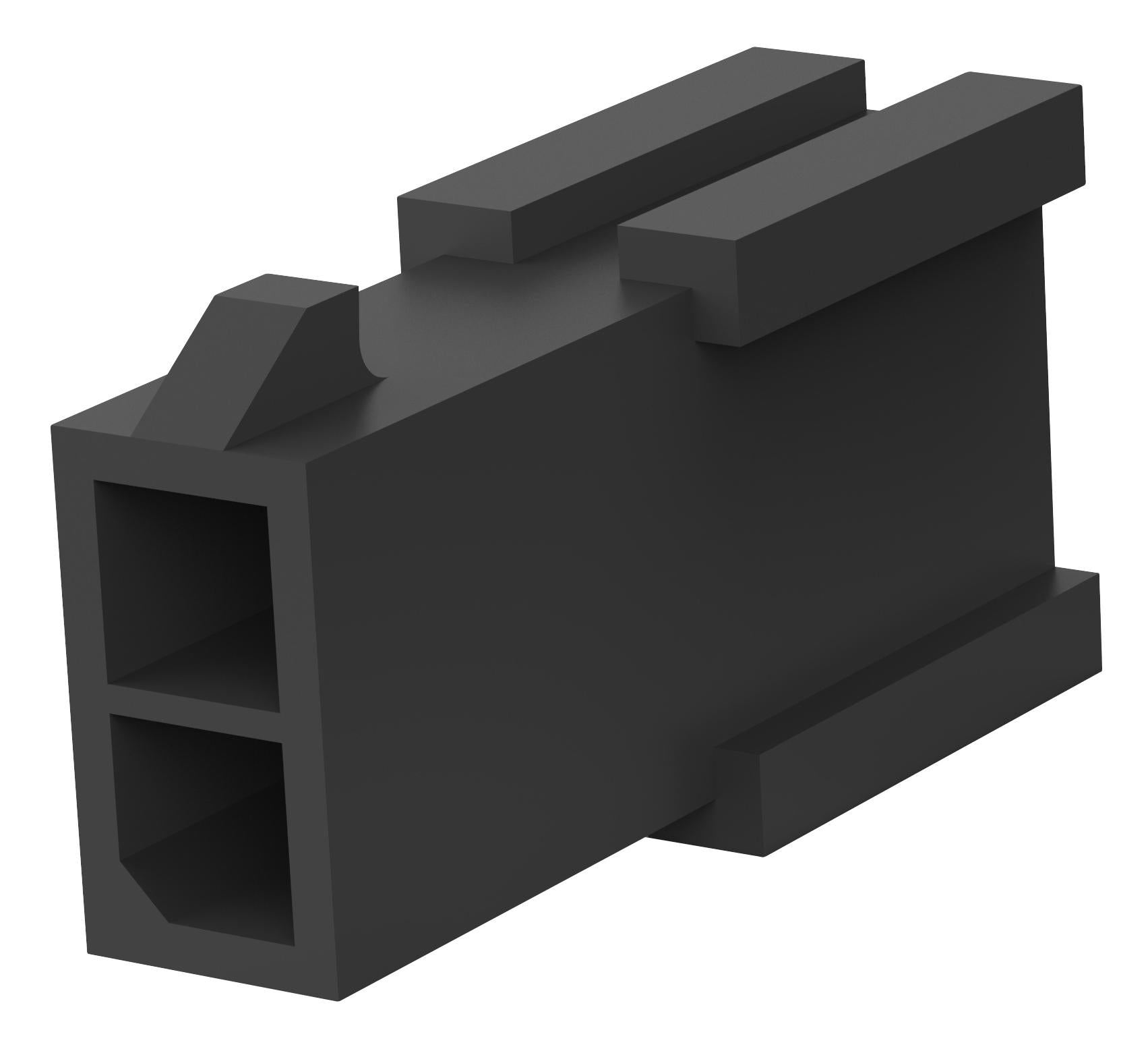 794616-2 PLUG HOUSING, 2POS, NYLON 66/6, BLACK AMP - TE CONNECTIVITY