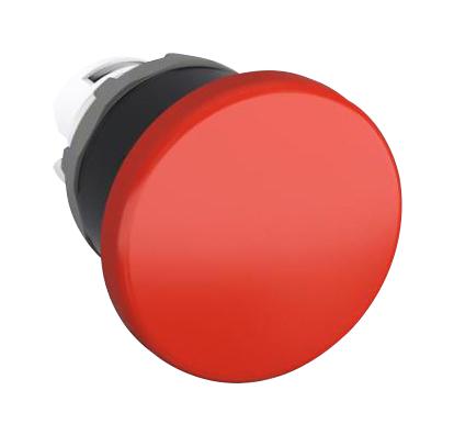 1SFA611124R1001 MOD MUSHROOM BUTTON-MOMEN-RED-NON ILL ABB