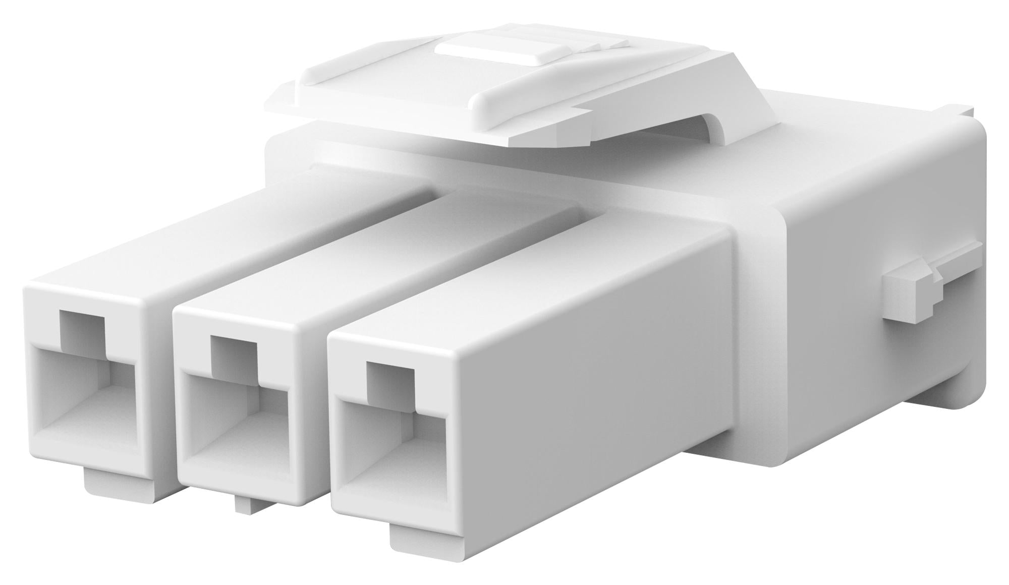 368571-1 PLUG HOUSING, 3POS, PA 66, NATURAL TE CONNECTIVITY