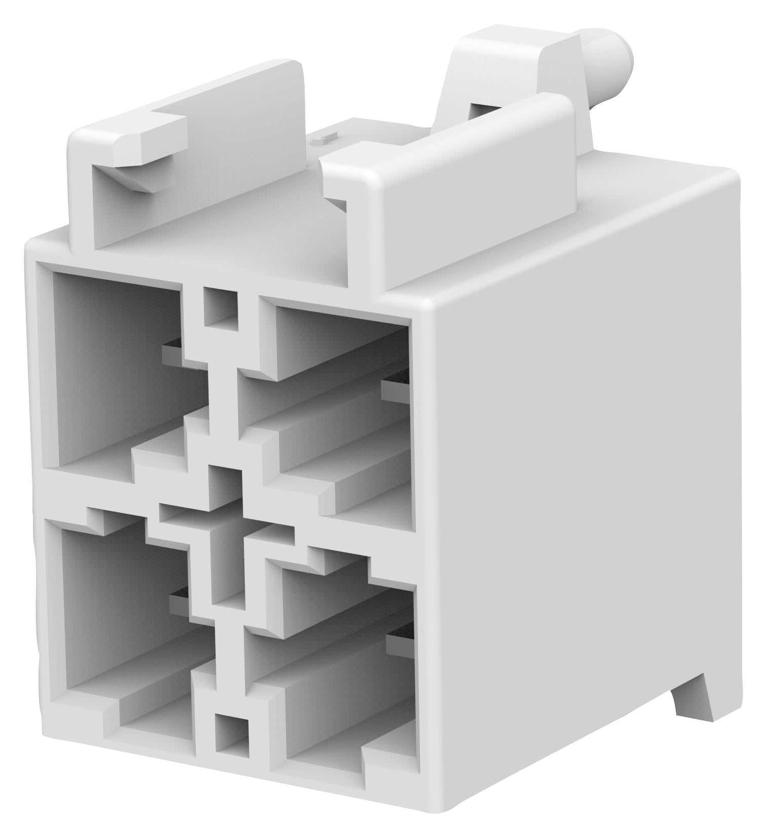 179848-1 CONNECTOR, HEADER, 4POS, 2ROW, 6.5MM AMP - TE CONNECTIVITY