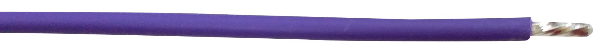 PP002395 HOOK-UP WIRE, 24AWG, PURPLE, 305M, 300V PRO POWER