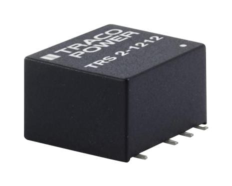 TRACO POWER Isolated Board Mount TRS2-0921 DC-DC CONVERTER, 2 O/P, 2W TRACO POWER 2929712 TRS2-0921