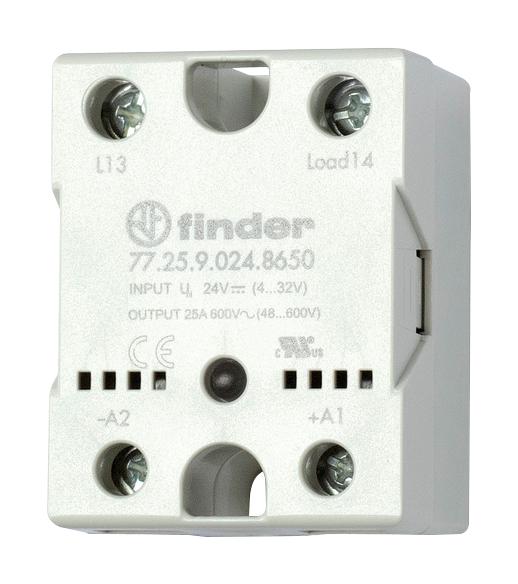 77.55.9.024.8250 SOLID STATE RELAY, 50A, 21.6-280V, PANEL FINDER