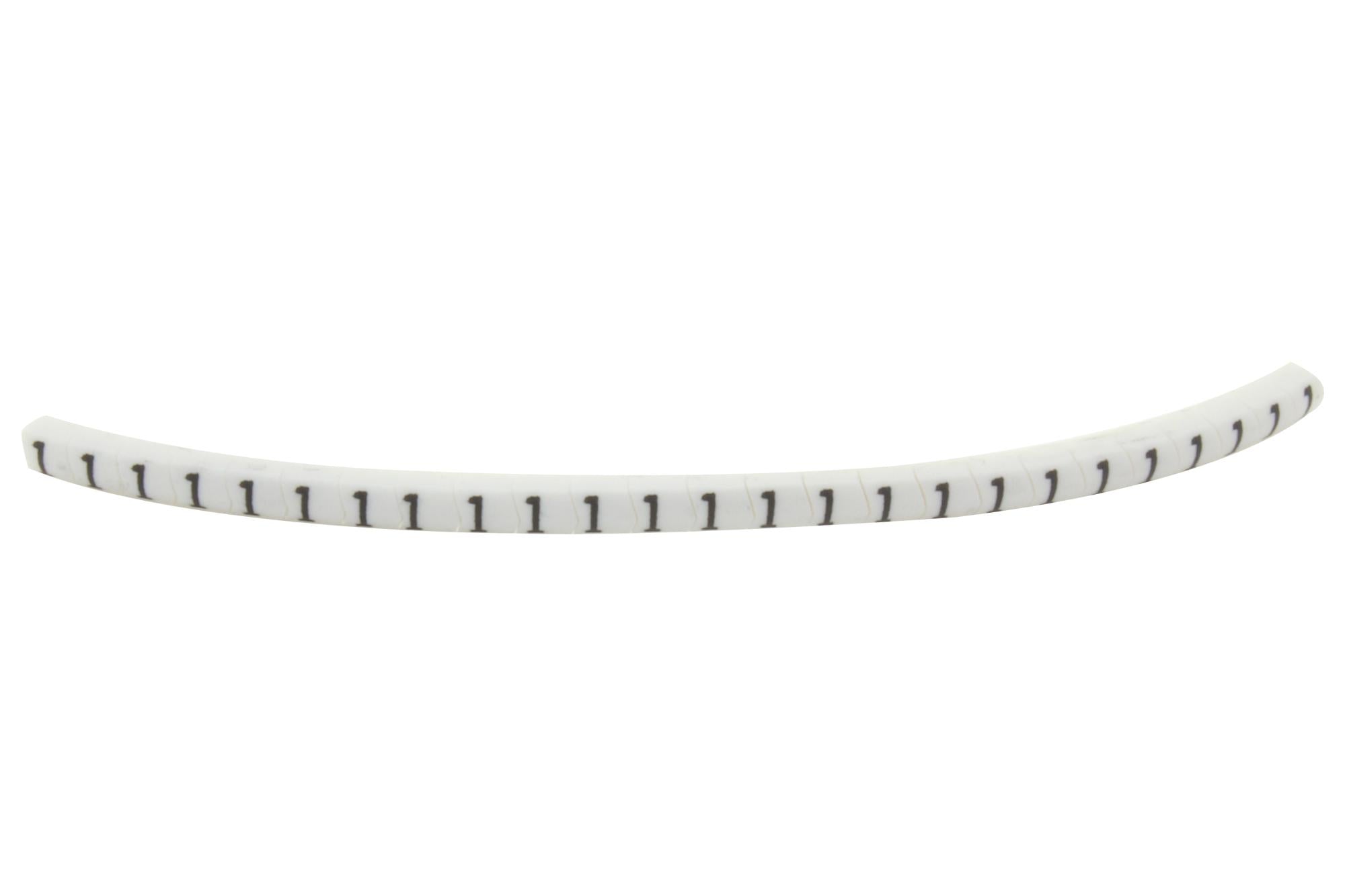 901-11016 CABLE MARKER, PRE PRINTED, PVC, WHITE HELLERMANNTYTON