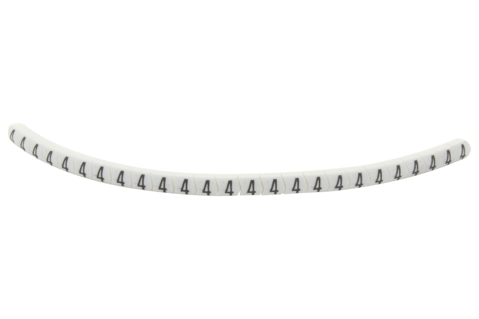 901-11019 CABLE MARKER, PRE PRINTED, PVC, WHITE HELLERMANNTYTON