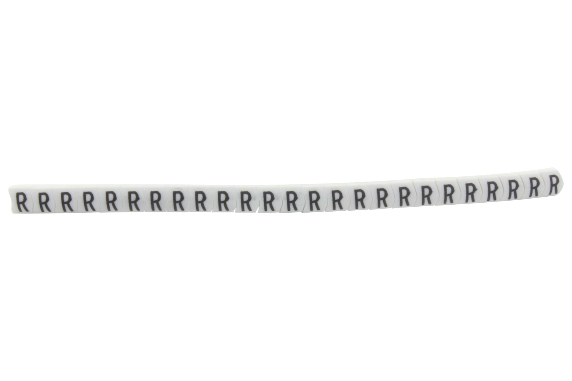 901-11041 CABLE MARKER, PRE PRINTED, PVC, WHITE HELLERMANNTYTON