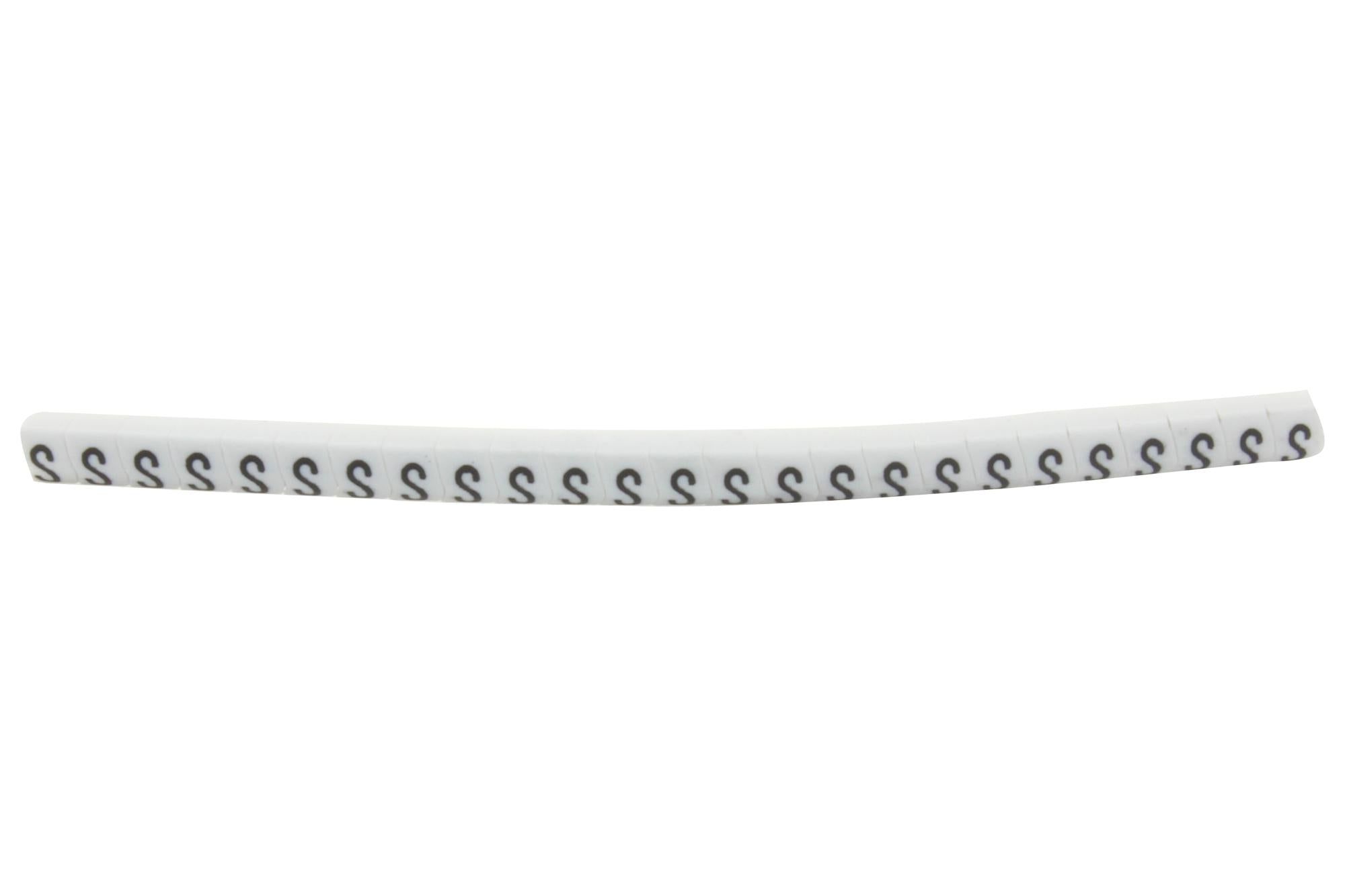 901-11042 CABLE MARKER, PRE PRINTED, PVC, WHITE HELLERMANNTYTON