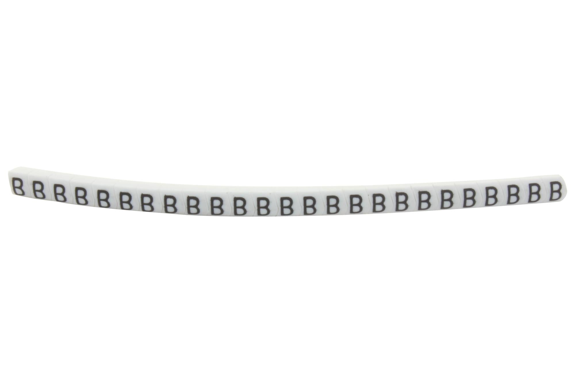 901-11075 CABLE MARKER, PRE PRINTED, PVC, WHITE HELLERMANNTYTON