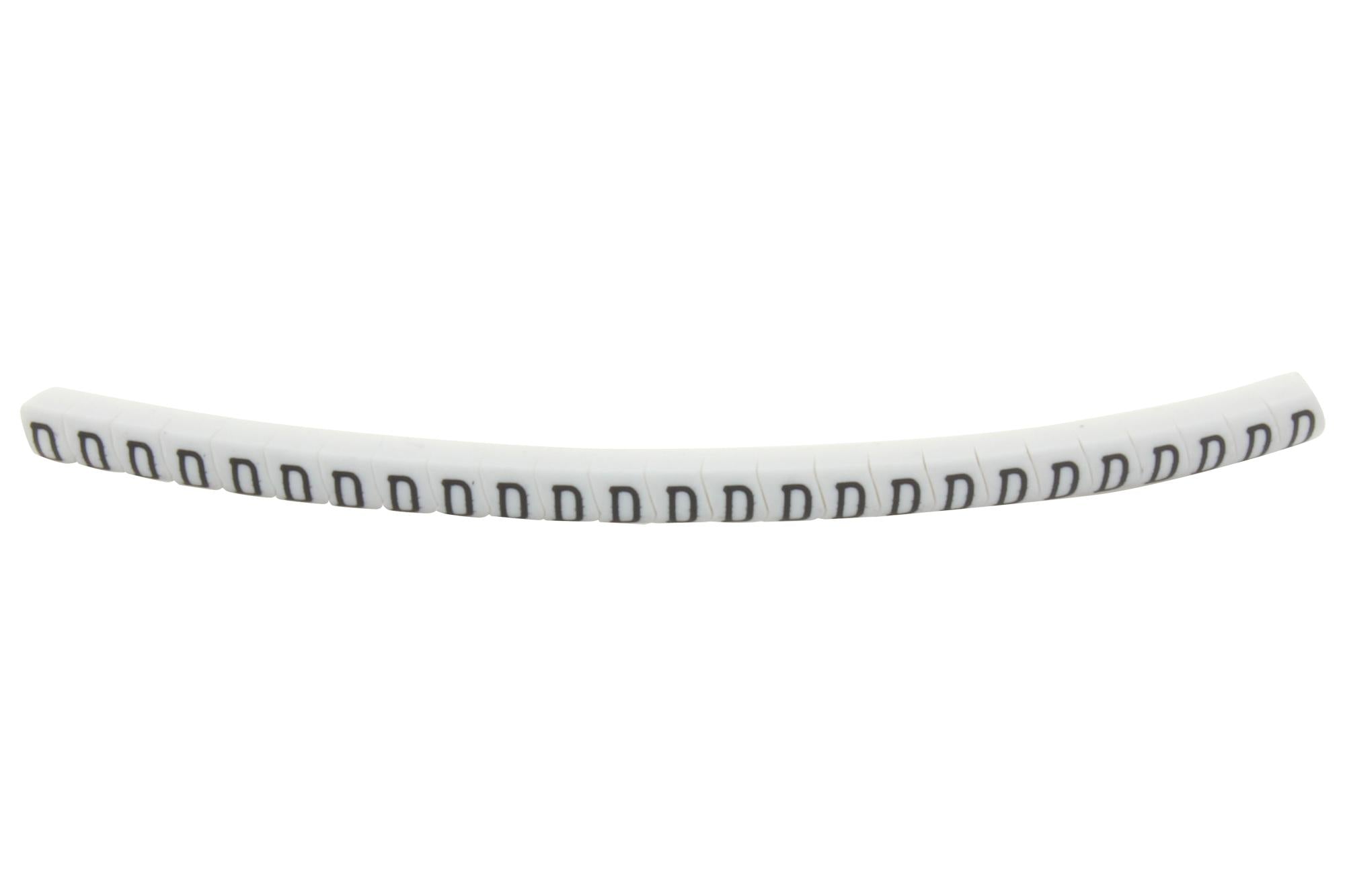901-11077 CABLE MARKER, PRE PRINTED, PVC, WHITE HELLERMANNTYTON