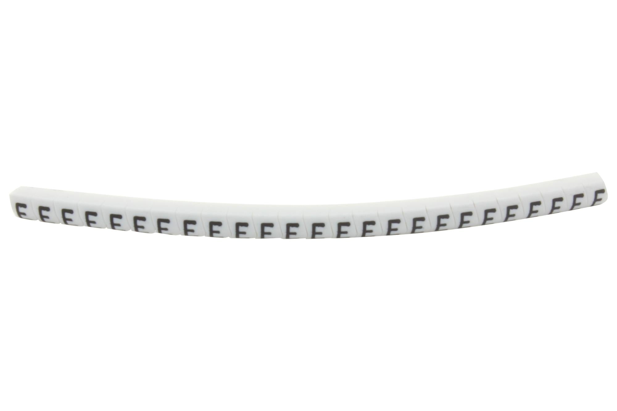 901-11078 CABLE MARKER, PRE PRINTED, PVC, WHITE HELLERMANNTYTON