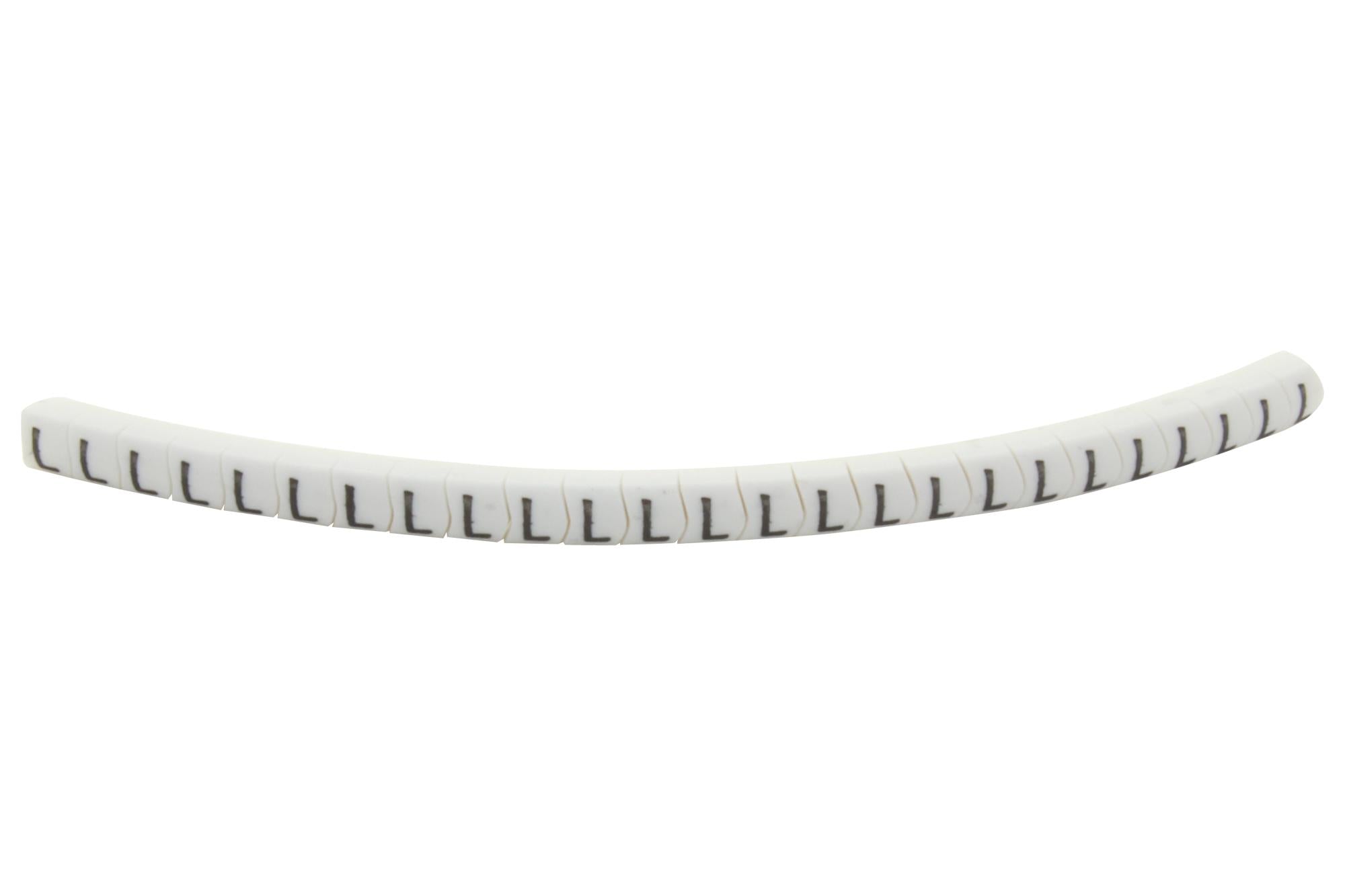 901-11085 CABLE MARKER, PRE PRINTED, PVC, WHITE HELLERMANNTYTON