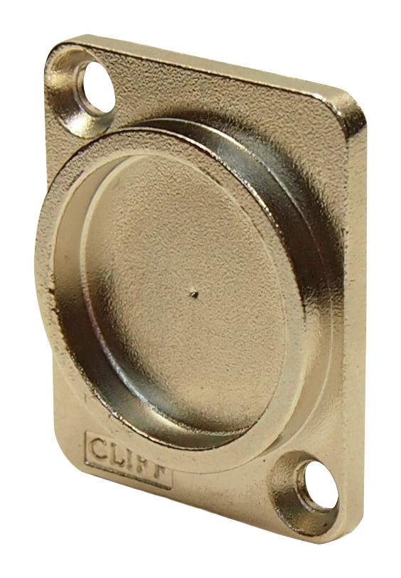 CP30300M RECESS PLATE, METAL, XLR CONN CLIFF ELECTRONIC COMPONENTS