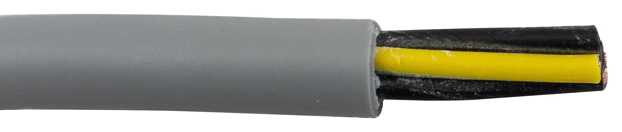 470045YY GE033 UNSHLD FLEX CABLE, 4COND, 100M, GREY ALPHA WIRE